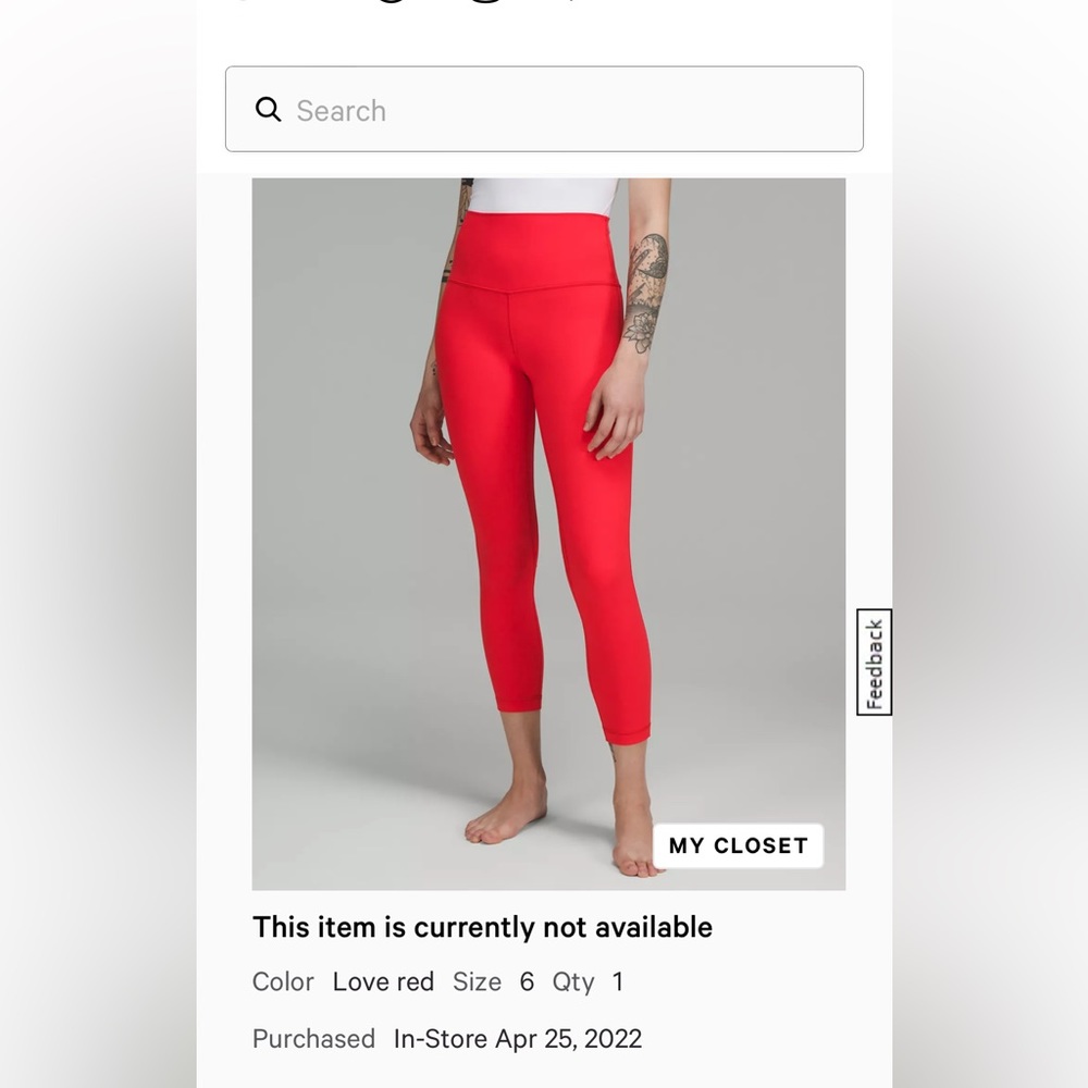Lululemon Align 25 in leggings